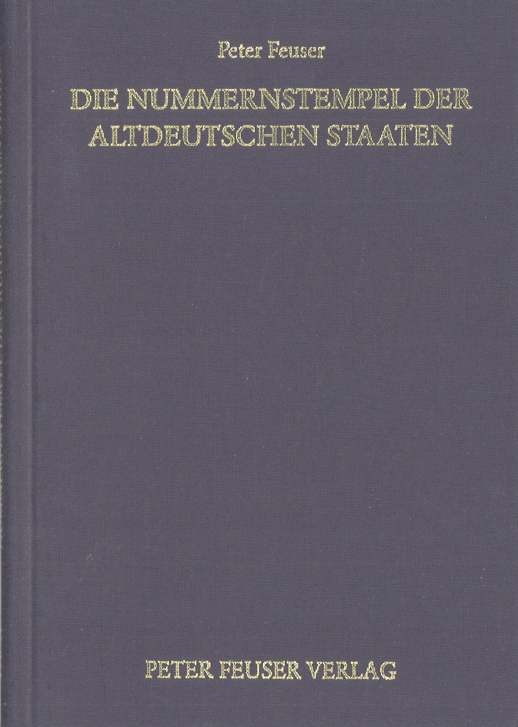 Die Nummernstempel der Altdeutschen Staaten