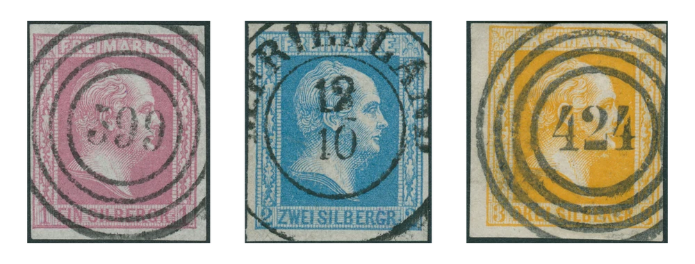 Michel-Nr. 6-8
