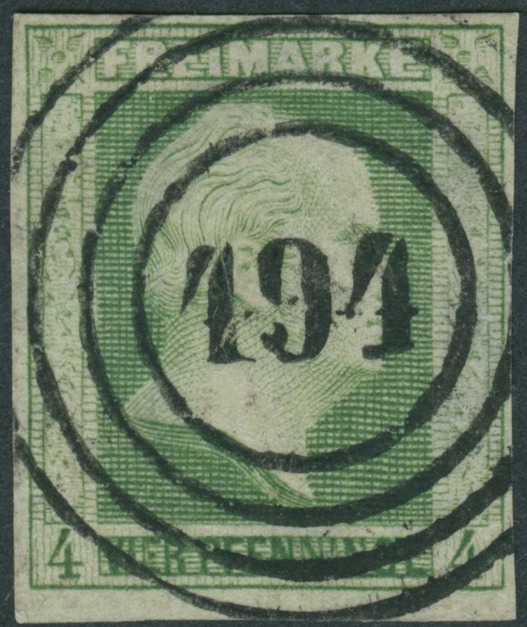 Michel-Nr. 5 mit NST 494
