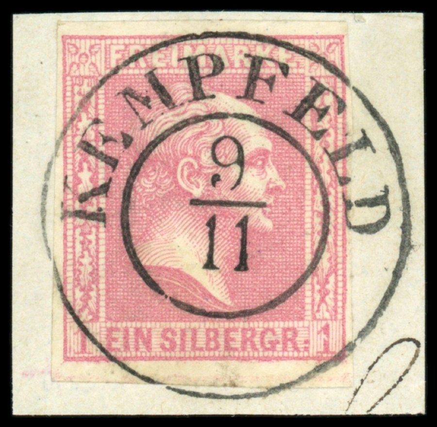 Michel-Nr. 10 mit K2 Kempfeld